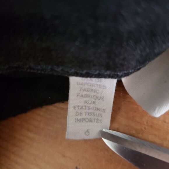 Eileen Fisher Size 6 Black Organic Cotton Skinny Jeans - Picture 6 of 10